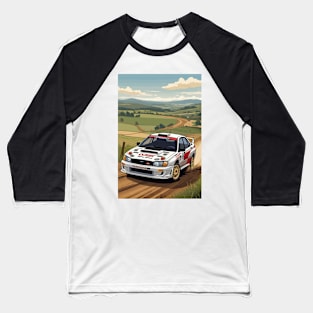 WRX Rally Car Poster JDM Baseball T-Shirt